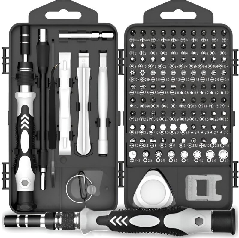 Präzisionsschraubendreher-Set 115 EL Torx Bits Schraubendreher Handschraubendreher