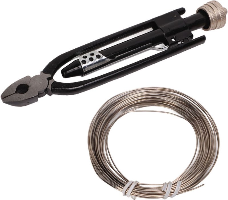 Industrieller 6-Zoll-Sicherheitsdrahtverdriller für die Automobil- und Luftfahrtindustrie, mit 25 Fuß langem Drahtverdri...