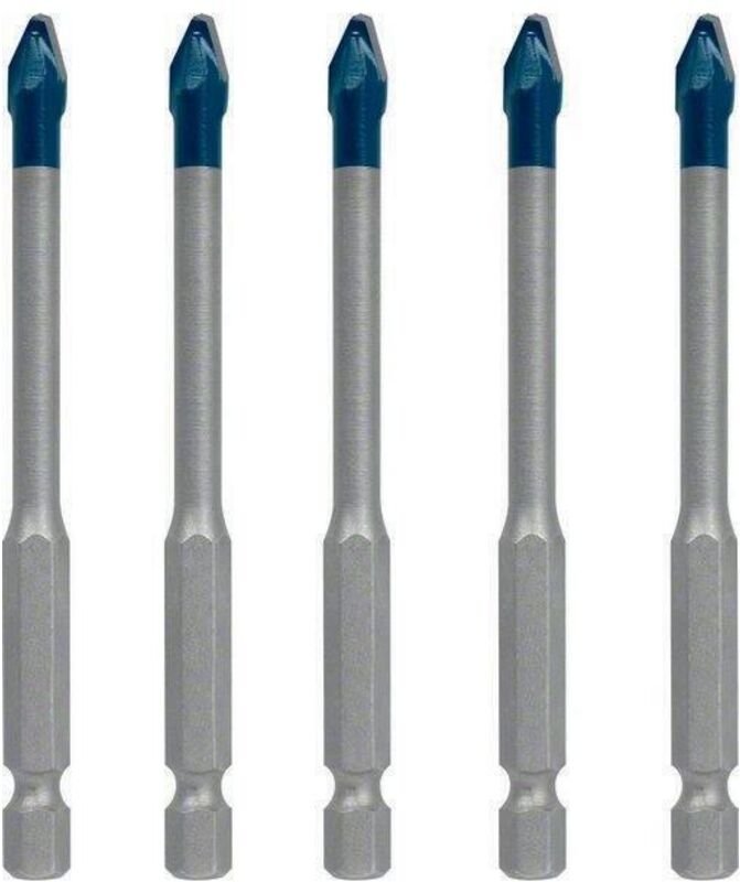 Keramikbohrersatz Expert HardCeramic HEX-9 5-teilig 6 mm Schaft 6-kant