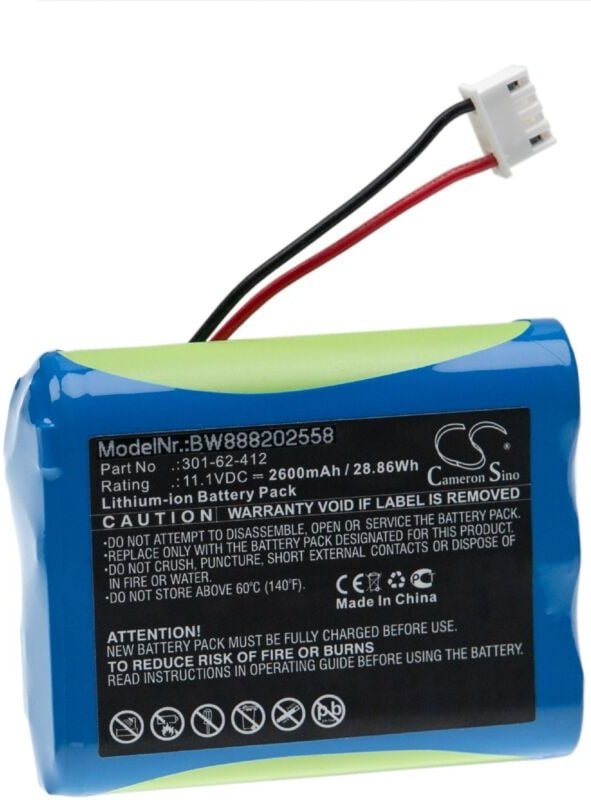 Vhbw - Akku kompatibel mit Peaktech p 9020, P9020A, P9021 Messgerät (2600mAh, 11,1V, Li-Ion)