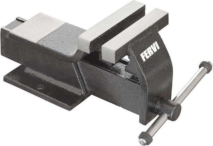 Schraubstock 125 mm aus Stahl Fervi 0145/125