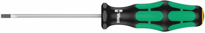 Wera 335 Schlitz-Schraubendreher - Elektrikerklinge 0,5x3,0x80 mm - 110001