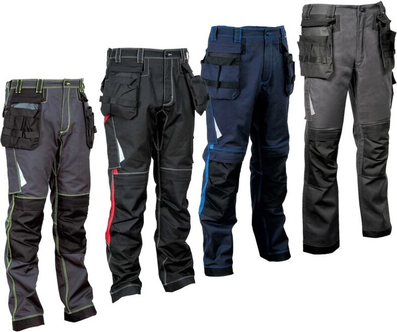 Multifunktions-Arbeitshose GONDOMAR - Dunkelblau/Azur S - FR (40) - EU (46)