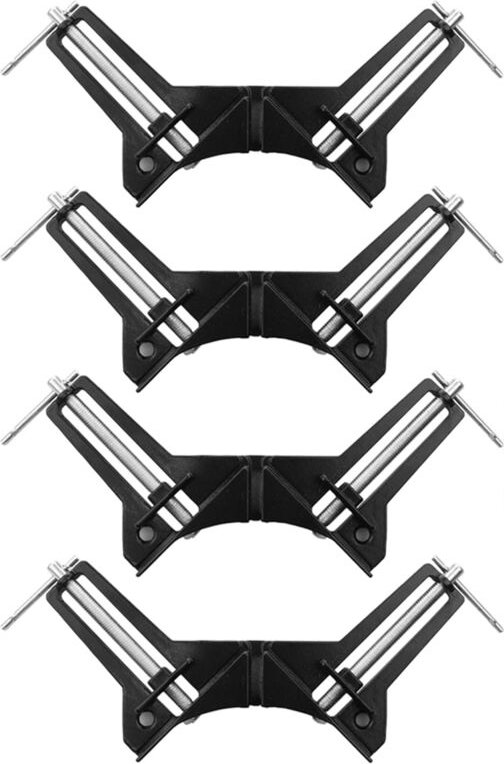 Eckklemmen 90 Grad für die Holzbearbeitung, rechtwinklige quadratische Holzbearbeitungswerkzeuge, Bilderrahmen, Schweiße...