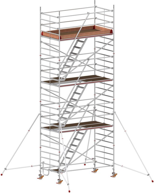 Hymer Treppen Fahrgerüst mit Fahrtraverse 12,6m AH