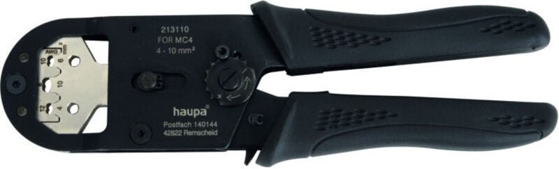 HUPcompact Crimpzange "HC06" für MC4-Stecker, 4-10 mm2