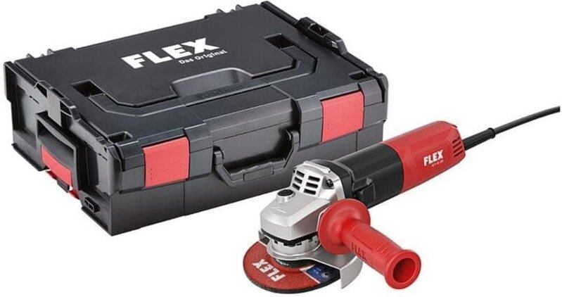 Flex - Winkelschleifer le 9-11 125, 125 mm, 900 Watt mit Elektronik in L-Boxx 136