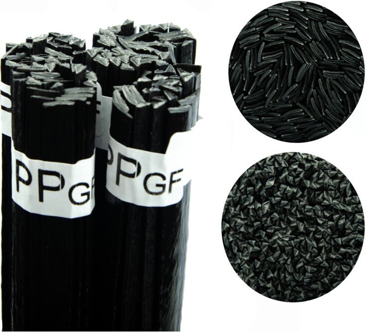 Rosfix PP+GF Kunststoffschweißmittel – 42 cm Draht, 100g, Schwarz Schmelztemperatur 260-330°C Für Automobil und Industri...