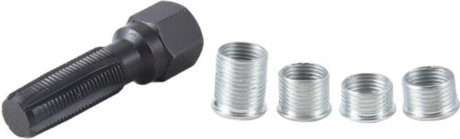 Tlily - 14-Mm-Gewindereparatursatz für ZüNdkerzengewinde Werkzeugsatz Gewindebohrer M14X1,25