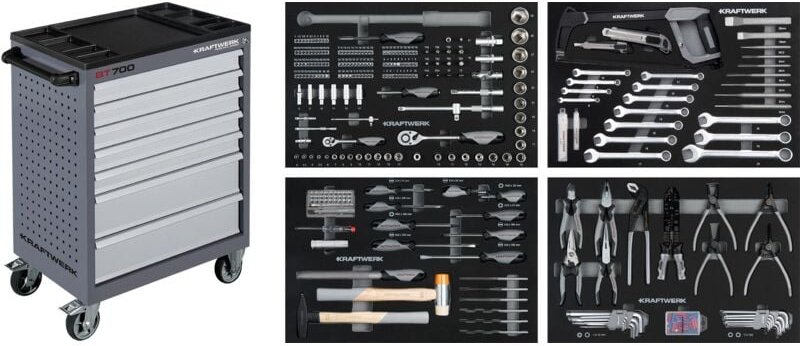 Kraftwerk - Werkstattwagen BT700, 337-tlg.