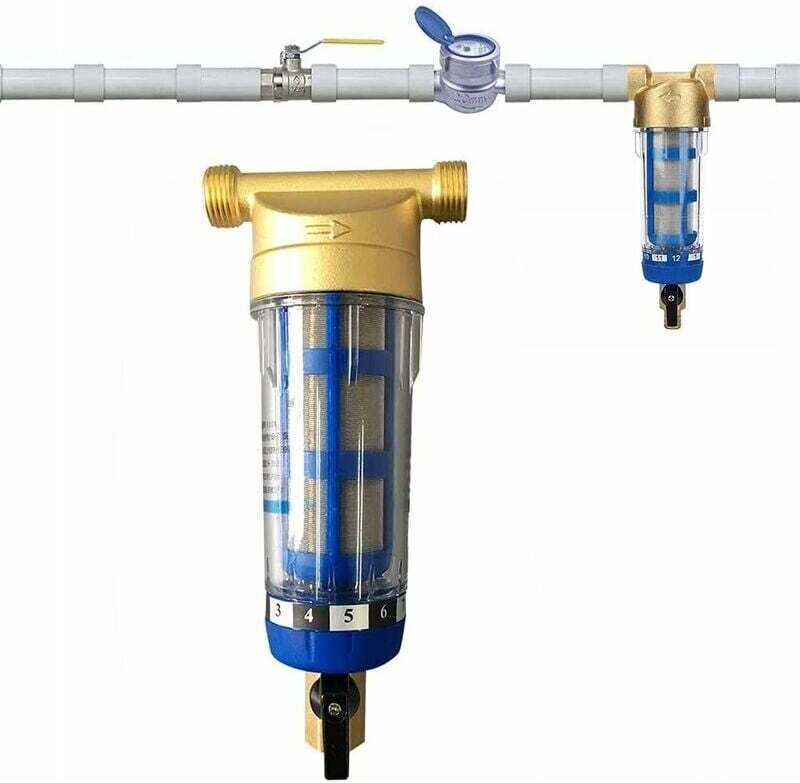 Wiederverwendbarer Sedimentfilter – Wasservorfilter – Sedimentfilter – Mikron-Vorfilter – Zubehör zur Wasseraufbereitung...