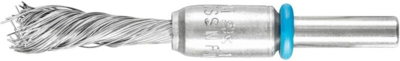 PFERD TOOLS SINGLETWIST Pinselbürste gezopft PBGS Ø10mm Schaft-Ø6 mm Edelstahl-Draht-Ø0,50