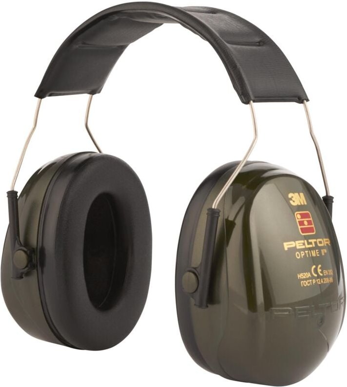 OPTIME II PELTOR Kopfbügel- Gehörschützer, EN 352-1, Grün