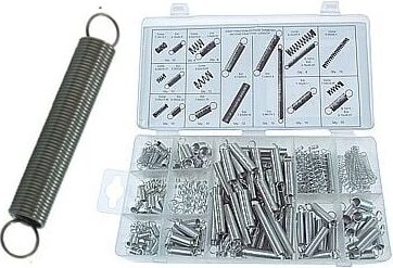 Spring- und Zugfedern Satz 200-tlg.