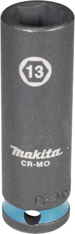 Makita E-16302 Steckschlüssel 3/8" SW13 Impact Black lang