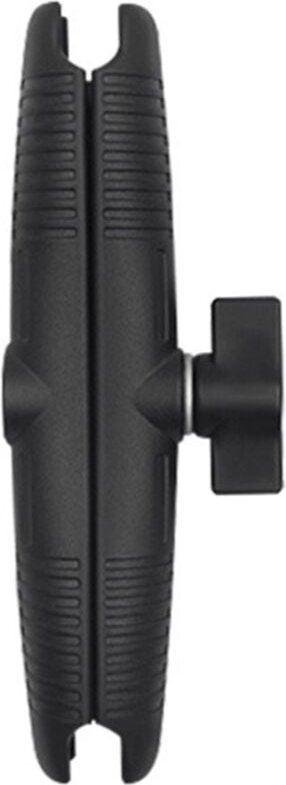 Tlily - Aluminiumlegierungsarm, 17 cm, Doppelbuchse mit 1-Zoll-Kugelfußhalterung, Motorrad-Kameraverlängerung