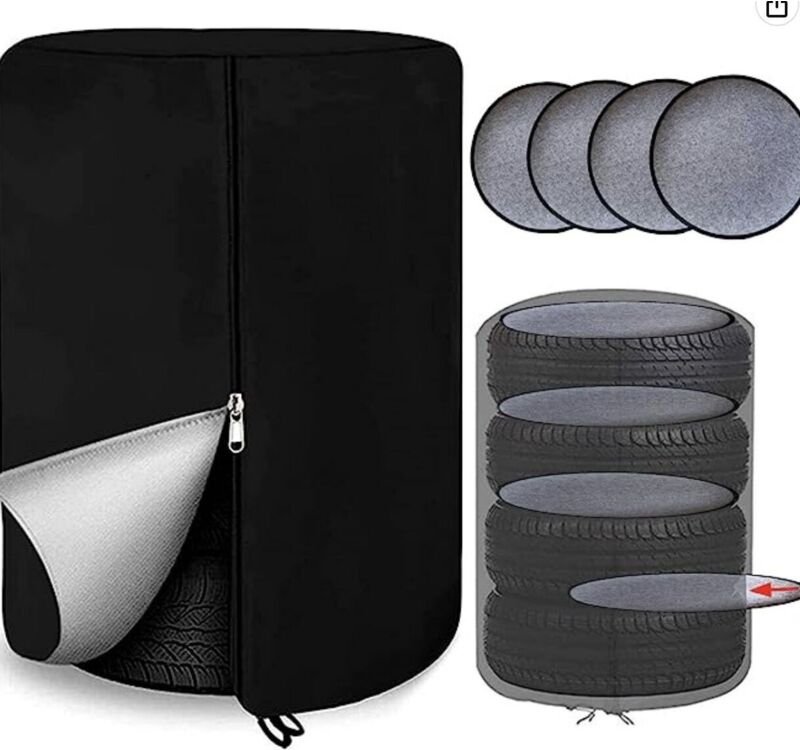Universal-Reifenabdeckung, wasserdichte Autoreifen-Schutzhülle, Autoreifentasche, Reifenaufbewahrungsabdeckungen, Reifen...