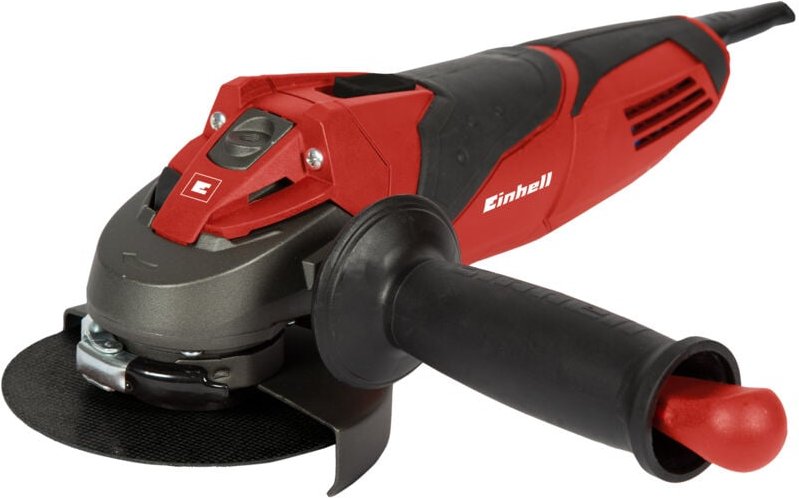 Winkelschleifer te-ag 115 (720 w, Scheiben-Ø 115 mm, Schlüssel im Zusatzhandgriff, ohne Trennscheibe) - Einhell