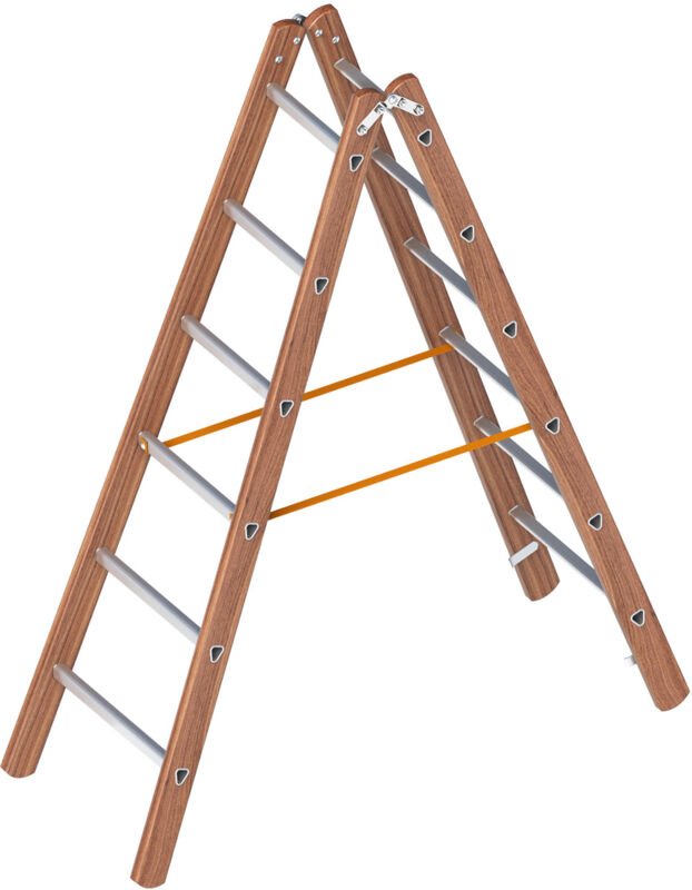 Layher Verbundstehleiter 1028 6 Sprossen