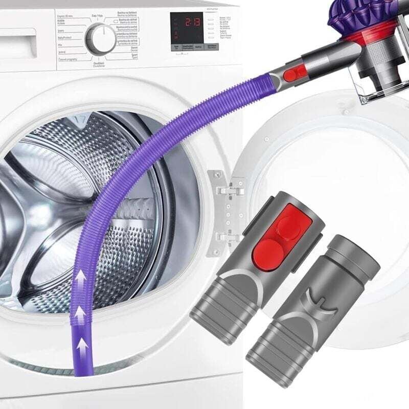 Lange Fugendüse mit flexibler Düse für Dyson V15, V12, V11, V10, V8, V7 und V6, Flachdüsen-Staubsaugerzubehör zur Reinig...