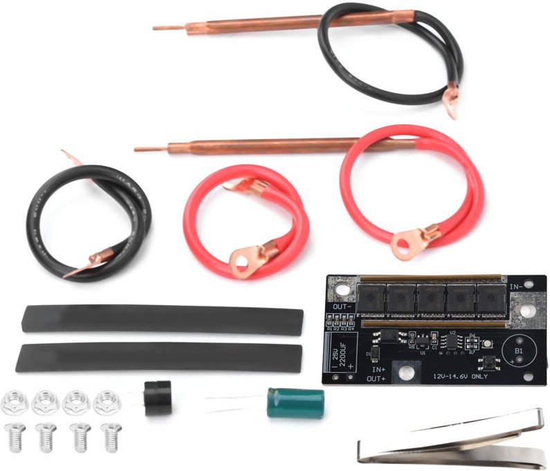 Tragbarer 12V-Akku-Punktschweißstift zum Selberbauen (18650/26650)