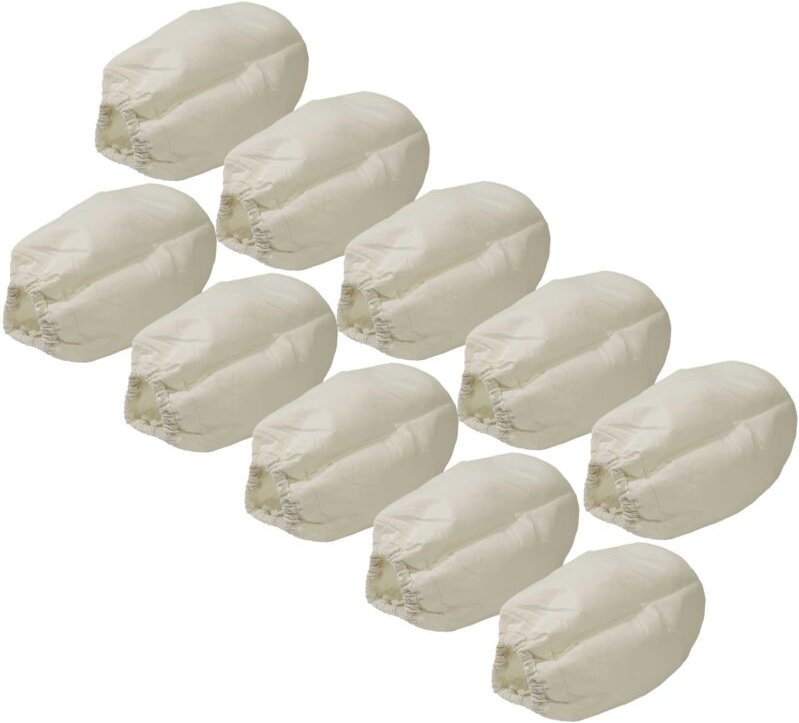 vhbw 10x Ersatz-Filter kompatibel mit Scheppach DC 500 Absauganlage für Holzbearbeitungsmaschine