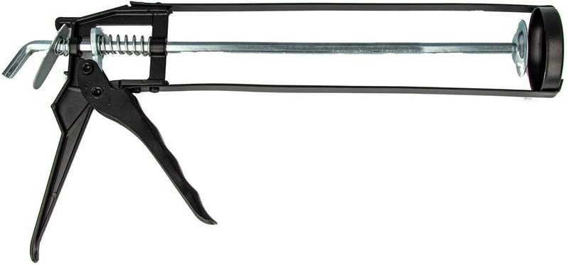 Eurotools - Skelett-Kartuschenpresse für Silikon, Acryl & Kleber (für Kartusche 310 ml)