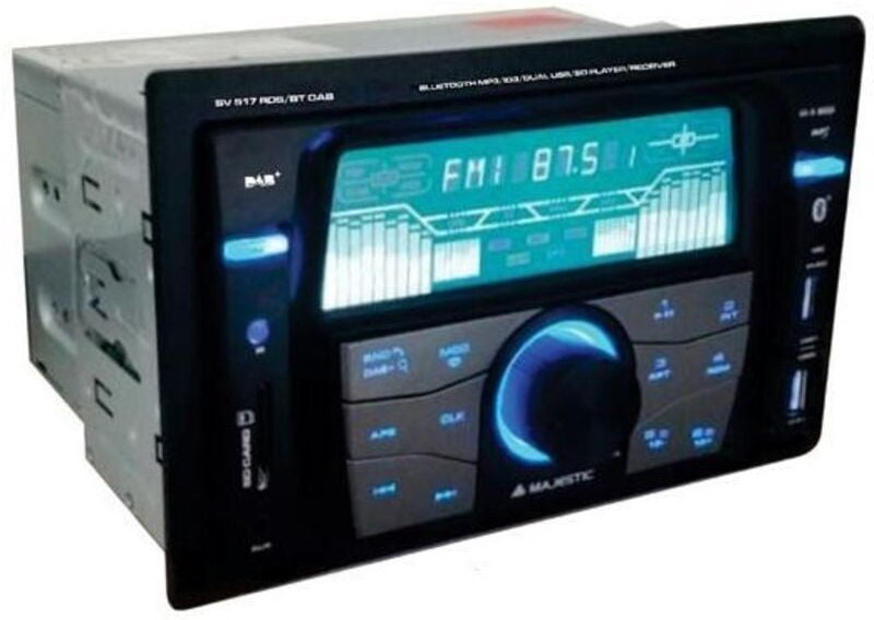 New Majestic SV-517 RDS BT DAB Schwarz 180 W Bluetooth