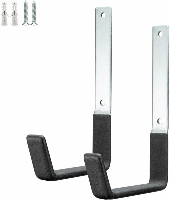 Universalhaken für Garagenwände, robuste Aufbewahrungshaken, Gartengeräte-Organizer, Haken für