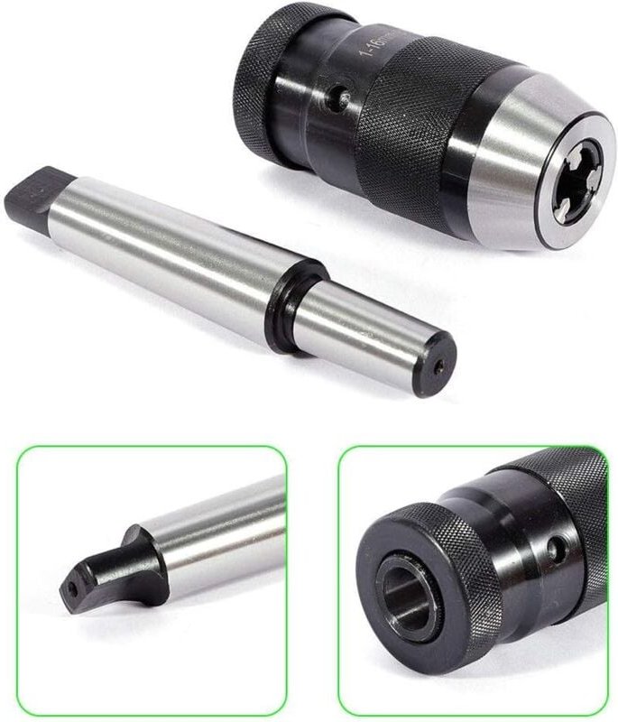 Schnellspannbohrfutter, Bohrfutter mit Kegeldornaufnahme, MT3-B18 Schnellspannfutter, Präzisionsbohrfutter 1-16mm
