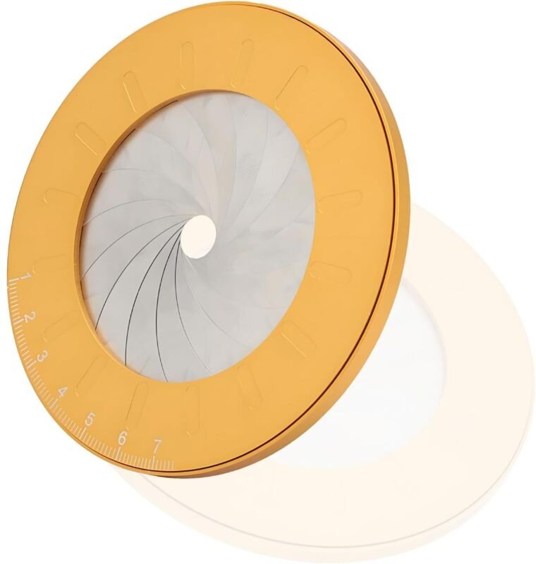 BEBUSINGOTO Kreiszeichenwerkzeug, rundes Kreiszeichenwerkzeug aus Edelstahl, professionelles verstellbares Zeichenlineal