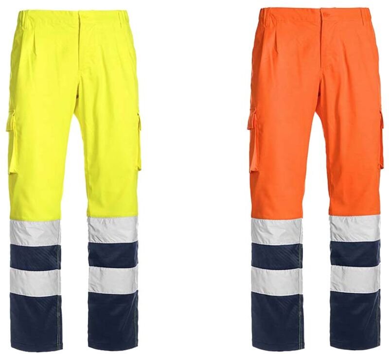 Sottozero - h.v. Warnschutz-Arbeitshose Strecke 1590 - s - Gelb