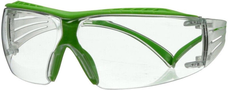 3M - SecureFit SF401XSGAF-GRN Schutzbrille mit Antibeschlag-Schutz Grün