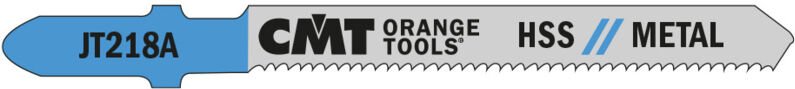 JT218A-5 5 HSS-METALL-SÄGEBLÄTTER 76 x 1,1-1,5 x 21 TPI (GEBOGEN/DÜNN)