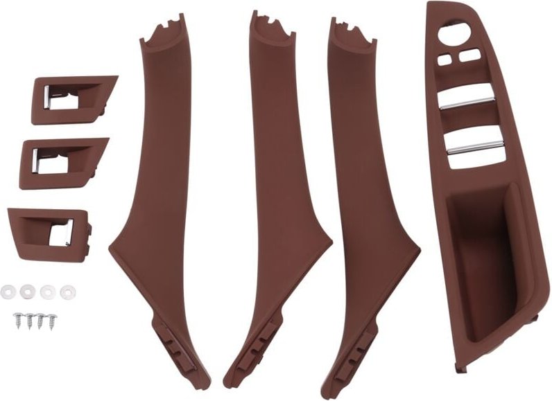 Tlily - Auto-Innentürverkleidungsgriff-Ziehverkleidungssatz für bmw F10 535I 550I 528I Innerer Armlehnengriff 5141726192...