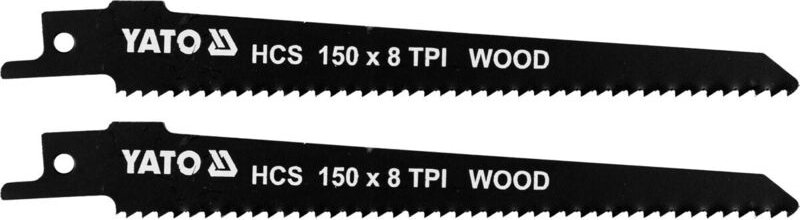 HCS150MM8TPI holzsägeblätter 2 stück YT-33923 Yato