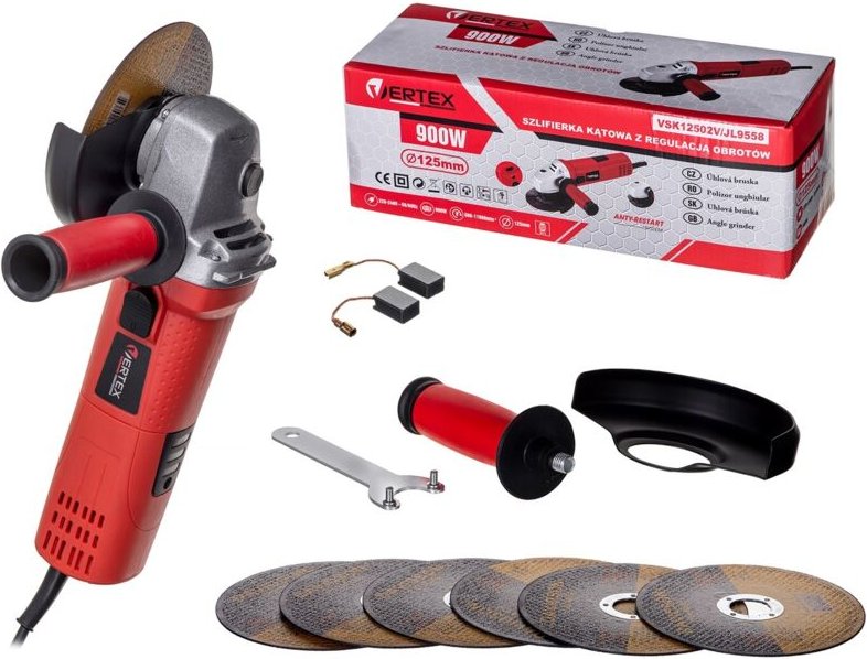 VERTEX WINKELSCHLEIFER 125 mm 900 W