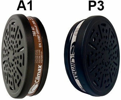 Ersatzfilter für Schutzmasken A1 - P3