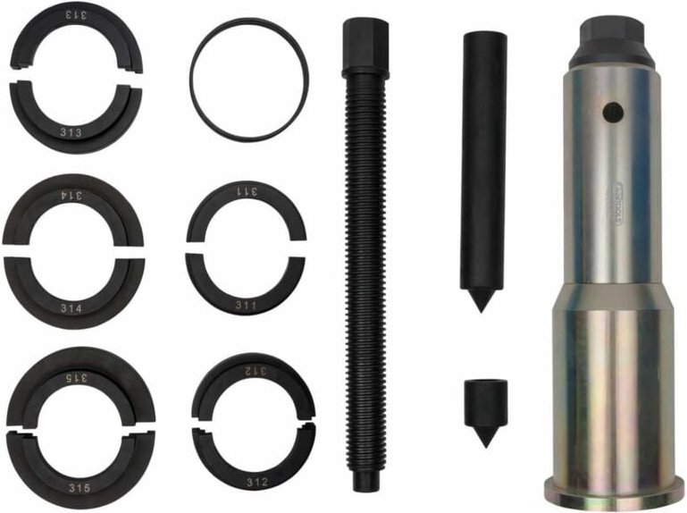 Abzieher-Satz für Rollenlager, Schrägrollenlager, 15-tlg