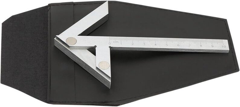 Eosnow Mittelmarkierungsanzeige, hoher Genauigkeit Kohlenstoffstahl 10070 mm rundes Stangenquadratmessung für AL1148 ver...