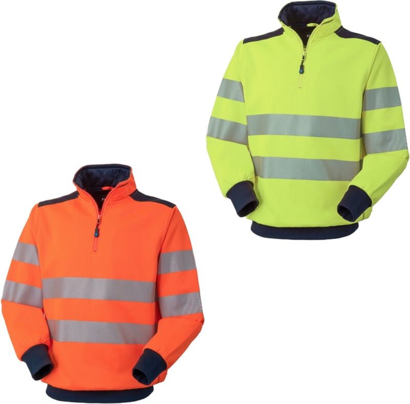 Rossini Hi-Vis Arbeits-Sweatshirt mit hoher Sichtbarkeit - M - Orange