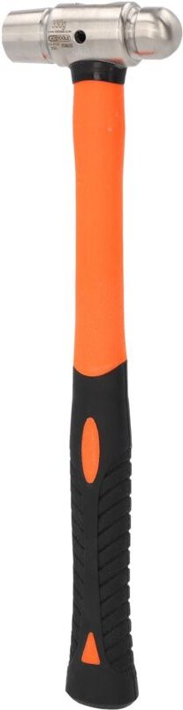 EDELSTAHL Schlosserhammer mit Fiberglasstiel, 340g