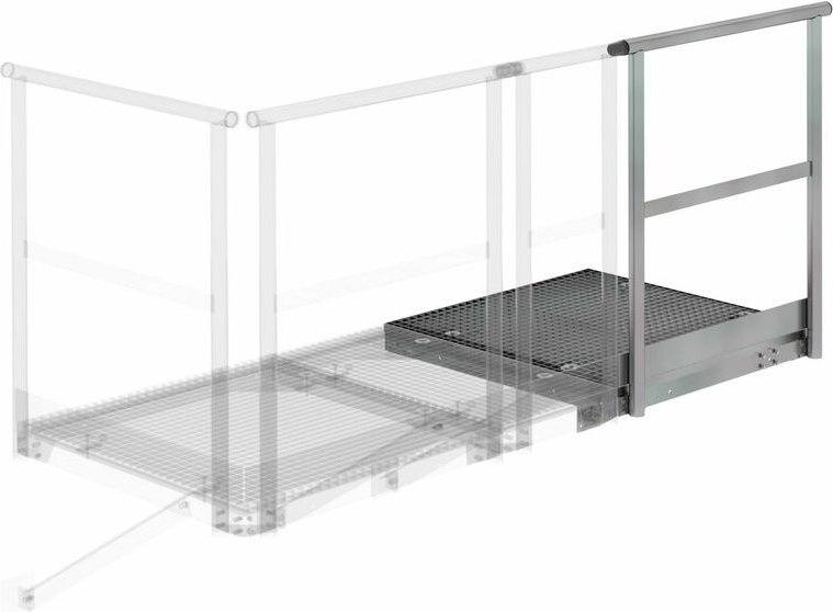 Erweiterungspodest 1.000 x 1.000 mm - 060951 - Günzburger Steigtechnik
