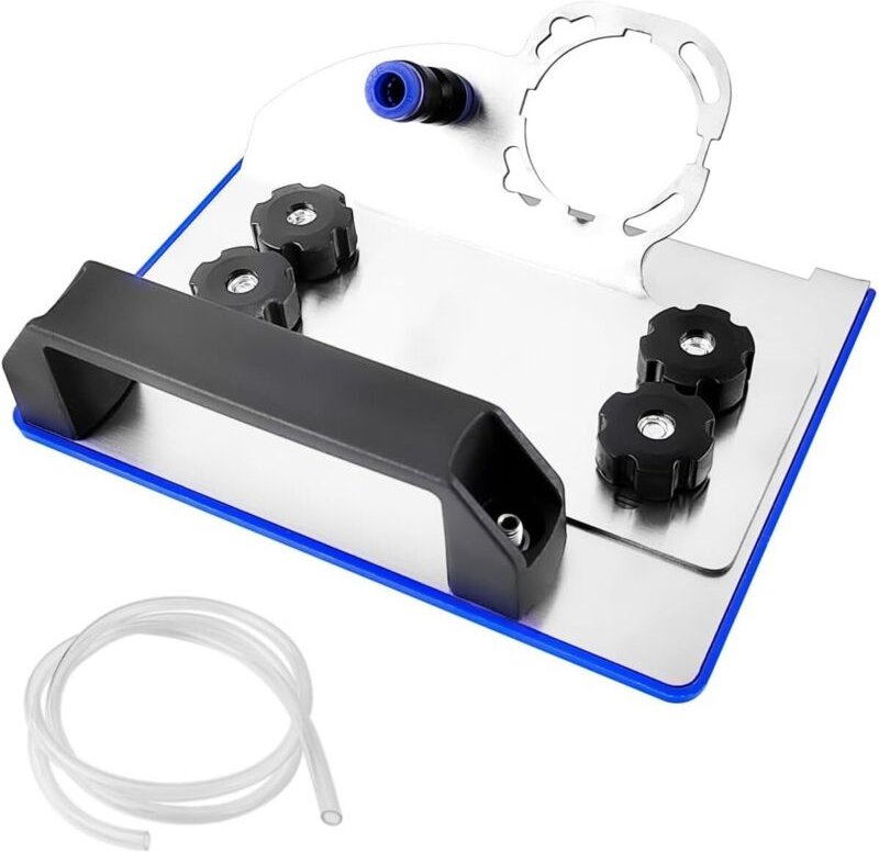 45°-Winkelstütze zum Fliesenschneiden, Fliesenfasenmaschine, verstellbar für Schleifmaschinen Typ 100, Zubehör zum Flies...