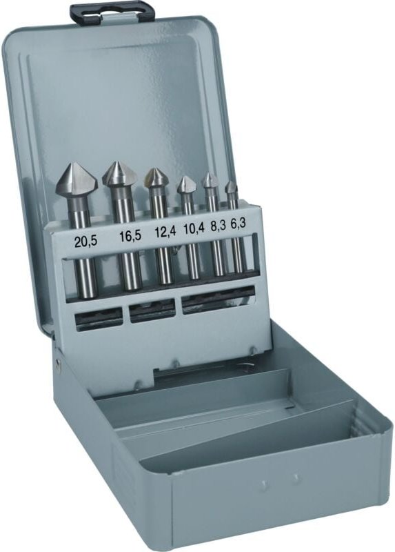 Pro Soft Metal hss Kegelsenker Set, 6-tlg.