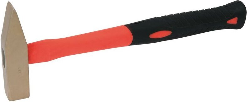 BRONZEplus Schlosserhammer 800 g, mit Fiberglasstiel