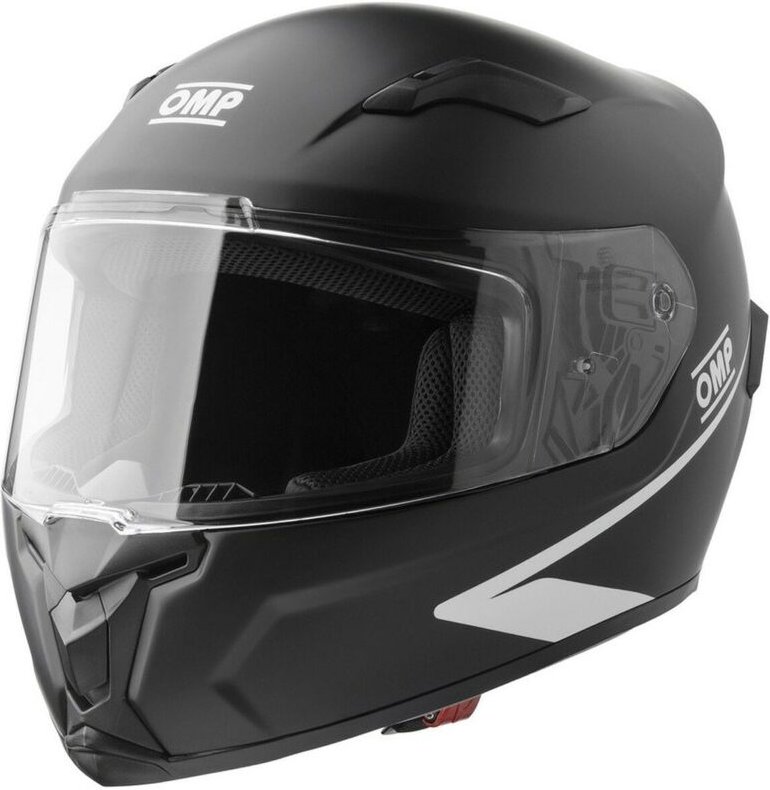 Helm OMP CIRCUIT EVO2 XS Matte Hinterseite