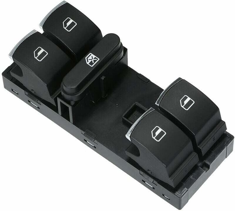 Car Master Fensterheberschalter 5ND 959 857 für VW CC Tiguan Passat B6 Golf Jetta MK5 MK6, Fahrerseite, Mittelkonsole, F...