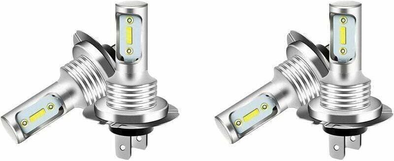 4x H7 LED 6000K Superweiß 110W 8000LM Nebelscheinwerfer-Set Abblendlicht-Glühbirnen-Set