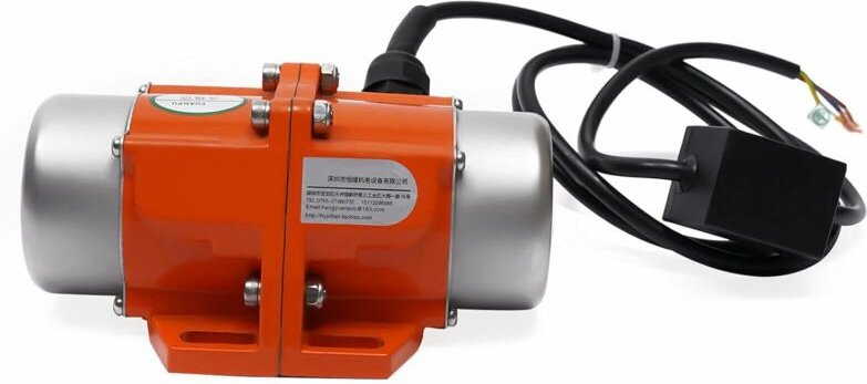 Einphasen-Vibratormotor 220V 60W Elektrischer Vibrationsmotor Beton Aluminiumlegierung Mit Exzenterblock Einstellbare Dr...